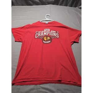 Gildan Chicago Blackhawks 2015 Stanley Cup Champions‎ T-Shirt XL